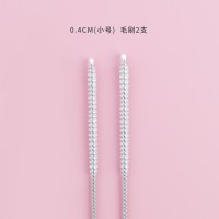红色 壶嘴清洁刷小号刷茶壶茶具奶嘴吸管刷细长油壶小缝隙婴儿奶瓶套装