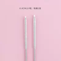 红色 壶嘴清洁刷小号刷茶壶茶具奶嘴吸管刷细长油壶小缝隙婴儿奶瓶套装
