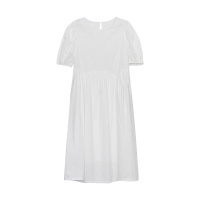 白色[孕妇夏装连衣裙潮妈妈夏天小清新大码孕期衣服长款] S 大码孕妇装夏季仙女裙子遮孕肚高级感夏天孕期连衣裙夏季薄款长裙