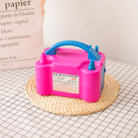 电动打气泵 电动打气筒双孔充气泵电动充气机打气机气球充气工具气球充气筒