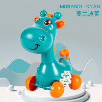 203_1小鹿故事机(蓝色) 儿童长颈鹿故事机婴幼儿宝宝音乐故事早教机男孩女卡通小鹿玩具车