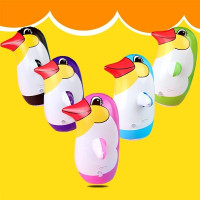 [小号36cm]企鹅-无赠品 不送配件 大号不倒翁玩具充气宝宝加厚健身吹气沙袋气球卡通pvc小孩儿玩具
