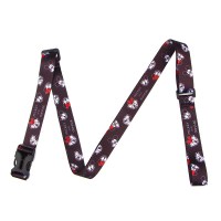 黑色米奇 宽2.5cm 长160cm 卡通牵引绳 卡通款牵引绳儿童扭扭车滑板车自行车学步车拉绳书包防走丢失带子