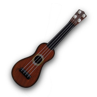 36cm葫芦 尤克里里儿童吉他玩具 男孩女孩迷你音乐吉他乐器塑料益智玩具