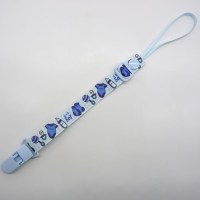 BOY(可调节款) 宝宝安抚奶嘴链婴儿牙胶玩具防掉链带挂绳安抚奶嘴夹链