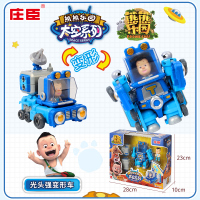 [正版 单只装]光头强太空人(变形车) 庄臣熊出没玩具变形合体太空机器人熊熊乐园帮帮团熊大熊二光头强