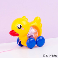 小黄鸭-颜色随机 女孩推推乐宝宝玩具助步学步车小飞机儿童推着走的学婴儿手推走路