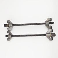 锻造一对装 磷化淬火处理灰色 减震器拆装工具弹簧压缩器拆装器螺旋 汽车维修避震工具汽修汽保