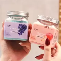 水润奇异果 浴盐去鸡皮去角质后背痘痘水果味身体沐浴露留香嫩白水蜜桃磨砂膏