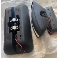 小方镜带加热一套+后盖 陕汽轻卡德龙K3000后视镜后盖板倒车镜盖板陕汽K3000后视镜小镜子