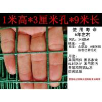 墨绿色 特价1米3cm孔9米 铁丝网围栏养殖防护围网栅栏围墙护栏网格户外圈地养鸡隔离钢丝网