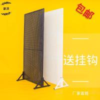 加厚60*100送10挂钩一套轮 洞洞板货架落地饰品架袜子唇膏挂架展览会手机配件展柜挂钩展示架