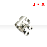 款一(镀镍) B高音萨克斯金属卡子高萨卡环胶木笛头哨片铜箍乐器配件