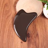 砭石刮痧海豚板 面部 面部刮痧提 泗滨砭石梳子面部拨筋棒女头部经络梳头按摩头疗板梳刮痧片超牛角