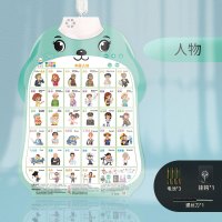 有声点读挂图-人物认知 宝贝趣有声点读早教挂图幼儿童发声识字学习玩具墙贴1盒送礼年货