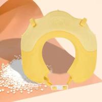 贵族帽子(颜色随机) 可调节 宝宝洗头帽硅胶儿童洗澡洗发帽神器小孩婴幼儿防水护耳可调节浴帽