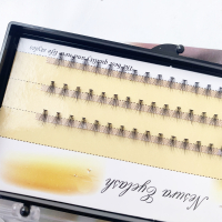 悠亦诗仙女下睫毛假睫毛自然仙女子毛单株朵毛 嫁接分段式 6毫米