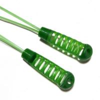 桔色 滚轮式拉背条按摩器搓背按摩轮腹部腰部腿部背部三排滚轮带拉背器