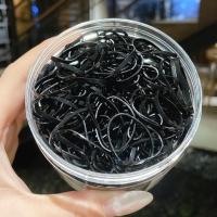 R75-加厚黑500 女童头绳时尚扎马尾小朋友发饰女宝橡皮筋儿童公主款少女心可爱