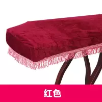 古筝防尘罩[红色] 金丝绒古筝罩防尘罩琴罩中国风防尘盖布敦煌古筝163CM通用古筝罩