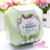 浅绿色 绿茶洁颜湿巾60抽 佩翘封面绿茶洁颜清透卸妆巾棉 卸除彩妆湿巾眼唇深层清洁便携