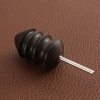 大号 檀木打磨头可配电动打磨机 手工DIY皮革硬皮皮边处理抛光 4922