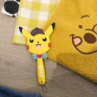 手持镜 皮卡丘 日系可爱大侦探皮卡丘趣味手持镜学生小镜子少女便携式小号化妆镜