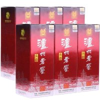泸州老窖 头曲 52度 500ml*6 浓香型白酒 整箱装(2015版)