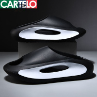 [线下专柜同款] 卡帝乐鳄鱼(CARTELO)新款情侣款运动凉拖鞋花园鞋沙滩拖鞋透气软底凉鞋男女鞋