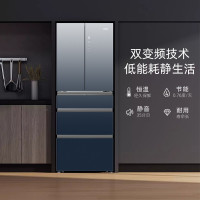 海尔(Haier)冰箱对开门多门风冷无霜 变频干湿分储一级能效变频家用精控微风道变温冰箱BCD-426WDCEU1