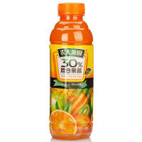 农夫果园30%混合果汁 橙汁胡萝卜苹果味 500mL