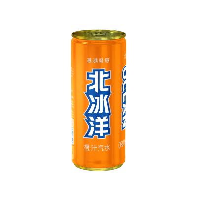 北冰洋听装高罐橙汁汽水 330ml