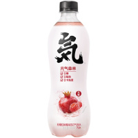 元气森林石榴红树莓味苏打气泡水480mL