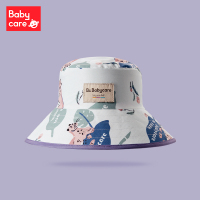 babycare婴儿帽子 薄款儿童渔夫帽子男女童可爱宝宝防晒遮阳帽