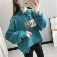 CACHE CACHE卫衣女连帽春秋款时尚卡通减龄宽松韩版春秋新款上衣