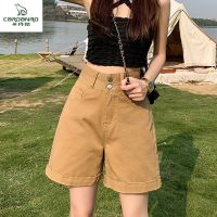 Cardanro卡丹路新因素牛仔短裤女学生宽松百搭修身显腿直夏薄短款