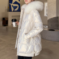 卡丹路冬装2021年新款棉衣女冬中长款今年流行棉服冬季女外套反季棉