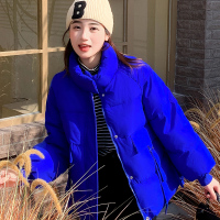 卡丹路反季棉衣棉服女冬装棉袄2022年新款宽松学生短款面包冬外套