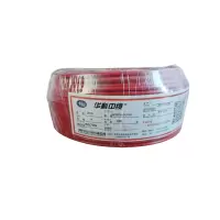 华科中缆单股铜芯硬电线ZR-450/750V-BV4/卷