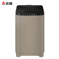 志高(CHIGO)XQB75-2010 7.5公斤全自动波轮洗衣机 洗脱一体 蓝光功能(咖啡金) (38内桶)