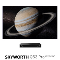 创维(Skyworth)65Q53 Pro 65英寸哈曼音响 ADS XDR Display 独立主机无缝贴墙 壁纸电视