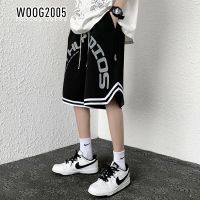 WOOG2005美式篮球短裤男夏季宽松冰丝速干休闲裤衩潮牌运动五分裤
