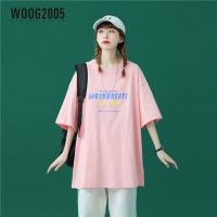 WOOG2005夏季短袖t恤男2022新款潮ins半袖体恤情侣装夏装上衣