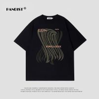 PANDIST欧美潮牌夏季官方新品t恤100%纯棉美式复古宽松百搭上衣男