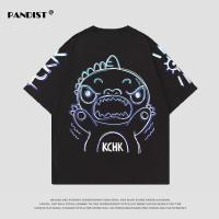 PANDST国潮高街卡通印花学生党好物短袖T恤男女ins宽松半袖上衣潮