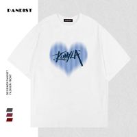 PANDIST夏季新款纯棉短袖T恤男女印花百搭打底衫韩版半袖宽松上衣