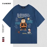 PANDIST夏季新款纯棉胖虎t恤宽松百搭时尚休闲显瘦男女潮流短袖