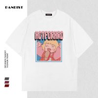 PANDIST夏季新款纯棉日系甜美卡通动漫印花T恤男女学生短袖宽松