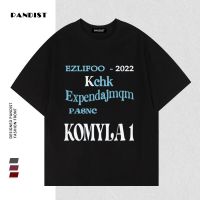 PANDIST夏季新款纯棉短袖T恤男女韩版宽松半袖上衣潮流百搭打底衫