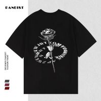PANDIST夏季新款纯棉短袖时尚ins印花男女学生百搭原宿风T恤